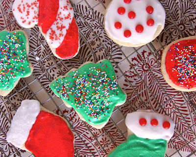 mom's christmas sugar cookies