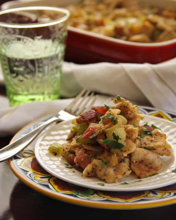 bacon apple and fennel naan stuffing