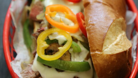 Best Bread for Homemade Philly Cheesesteak - No Plate Like Home