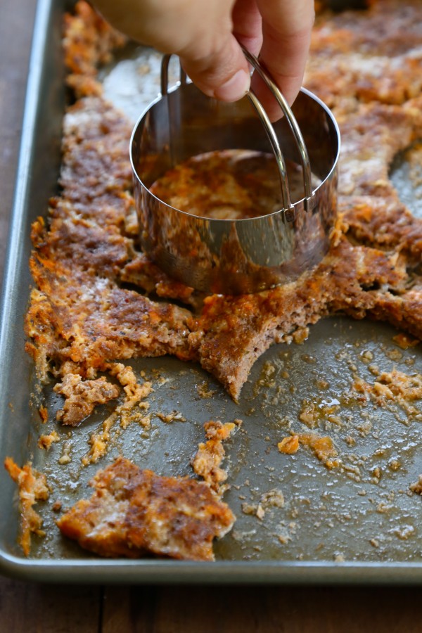 cheesy meatloaf stacks with grilled eggplant & fresh basil www.climbinggriermountain.com