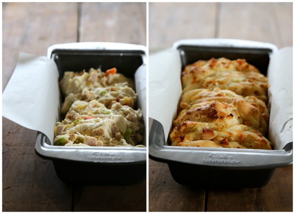 leftover thanksgiving pizza pull-apart bread www.climbinggriermountain.com