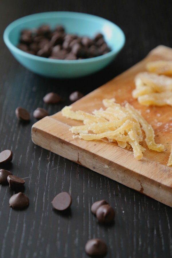 chocolate pudding with ginger