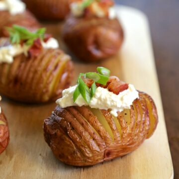 Easy Hasselback Potatoes Recipe - Joyful Healthy Eats