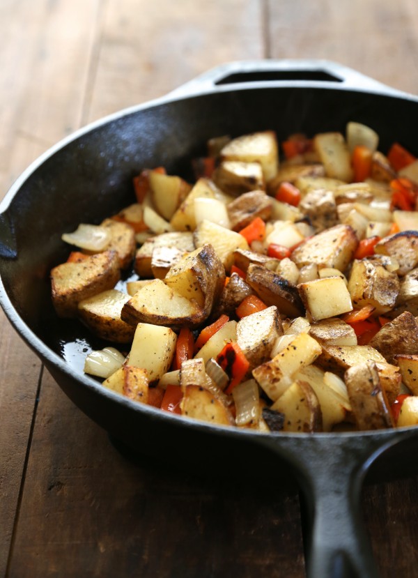 patatas braves (a.k.a. home fries) with chipotle cream