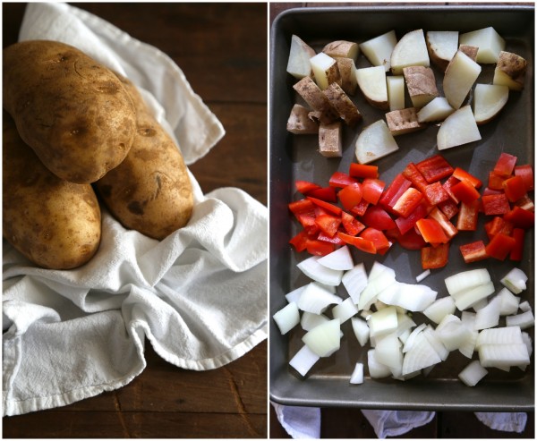 patatas braves (a.k.a. home fries) with chipotle cream