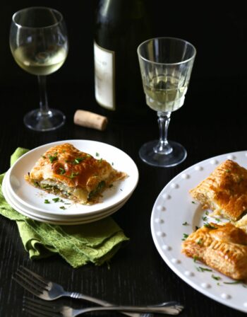 spiced spring veggie danishes with fresh chives www.climbinggriermountain.com