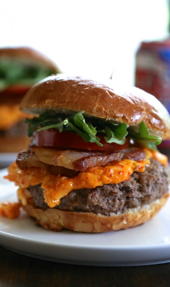 pork belly pimento cheese burger www.climbinggriermountain.com