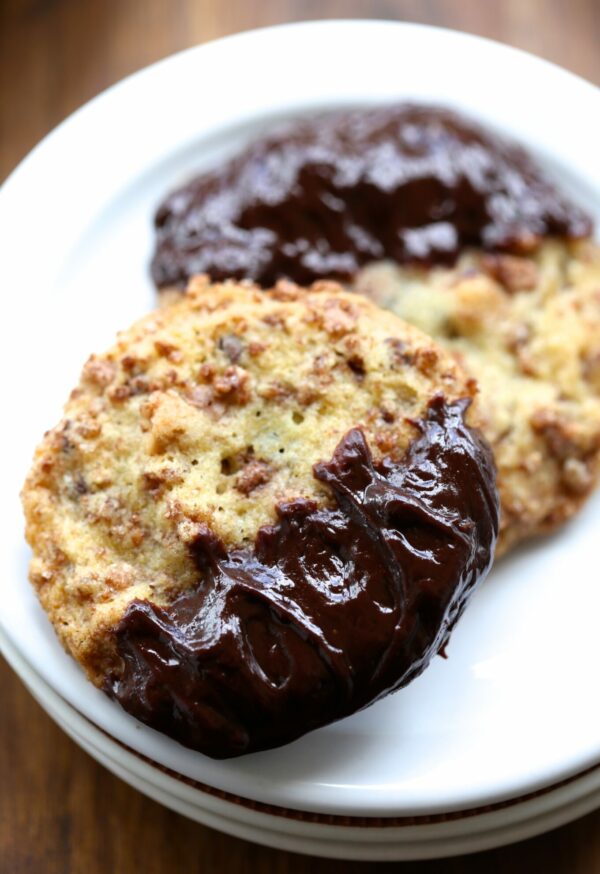 chocolate peanut butter cocoa krispie cookies with chocolate ganache www.climbinggriermountain.com