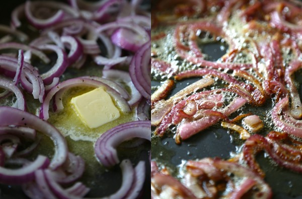 Spicy Harissa Quesadilla with Lamb, Caramelized Onions, and Cojita-Feta Cheese