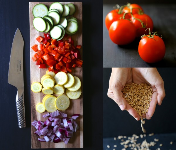 tomato and squash gratin