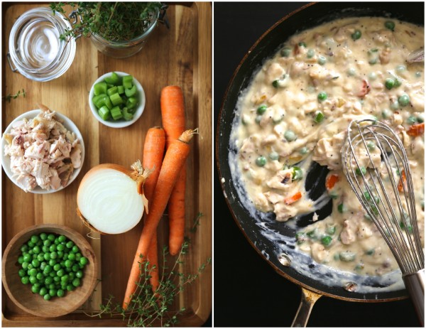 twice baked chicken pot pie potatoes with crispy bacon