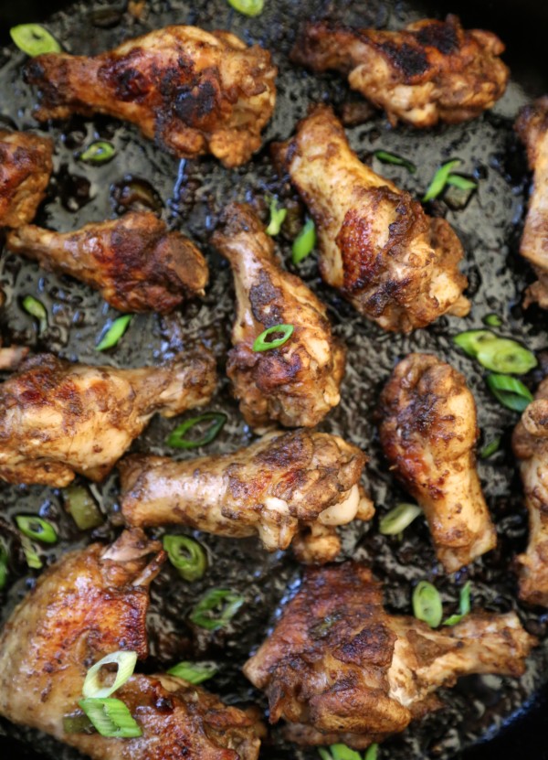 pumpkin honey-ginger baked wings