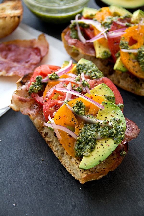 #10 Crispy Prosciutto and Avocado Salad Toasts