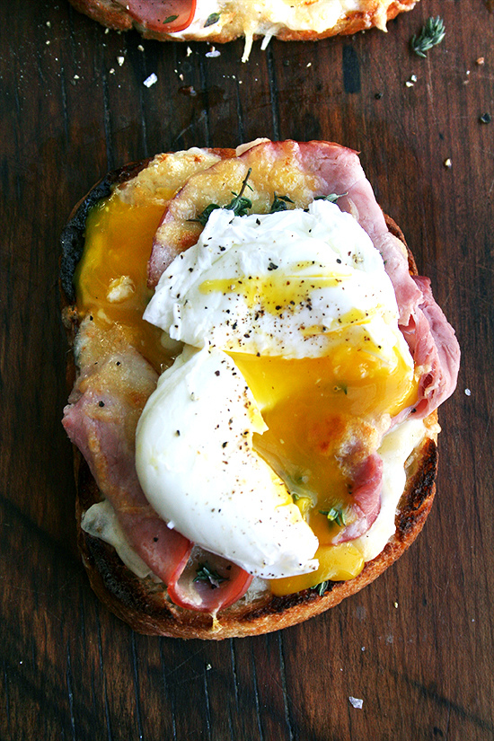 #9 Croque Monsieur with Poached Eggs