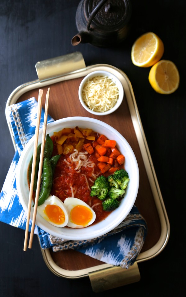 ramen primavera with parmesan www.climbinggriermountain.com