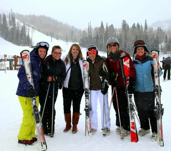 trip recap: girls' ski weekend getaway at deer valley www.climbinggriermountain.com