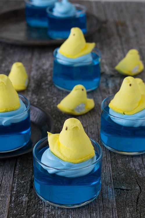 Easter Peeps Dirt Pudding Cups - Diary of A Recipe Collector