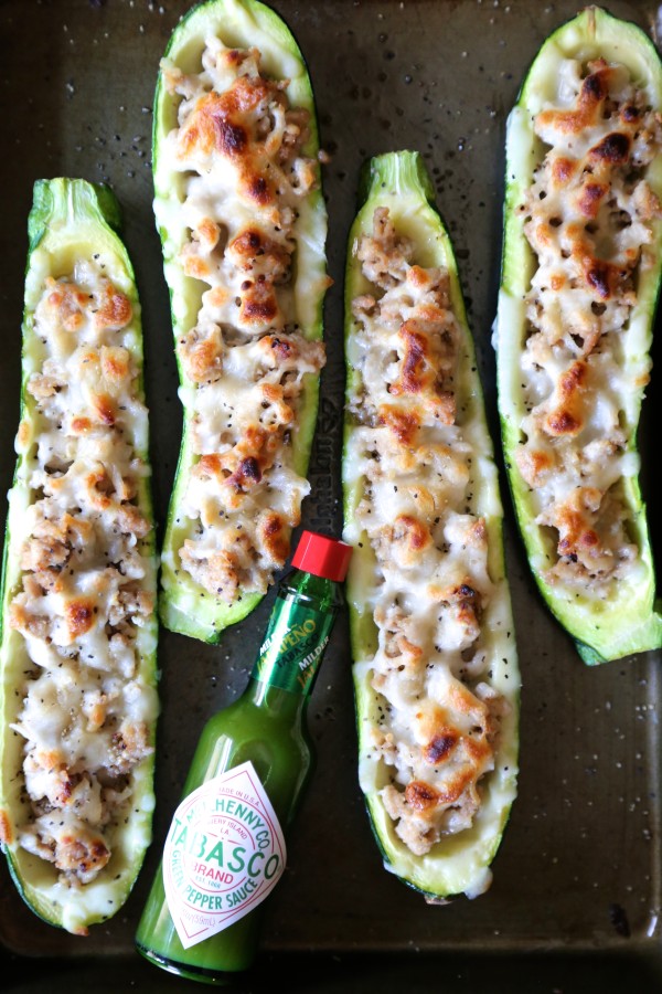 Baked Chicken & Honey Zucchini Boats  www.climbinggriermountain.com III