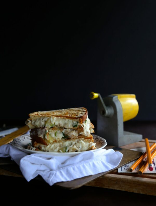 greek yogurt chicken alfredo grilled cheese www.climbinggriermountain.com