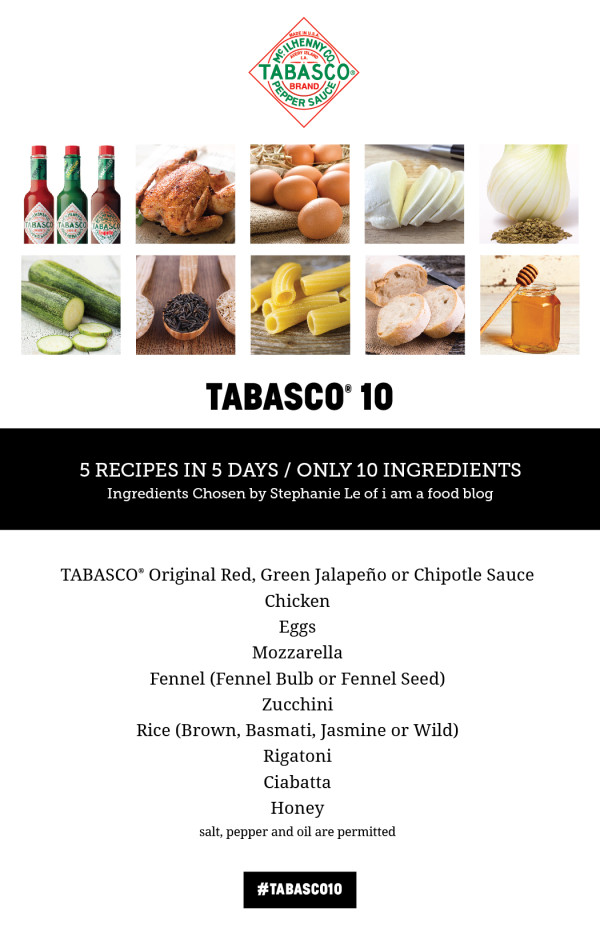 TABASCO10 Ingredient List