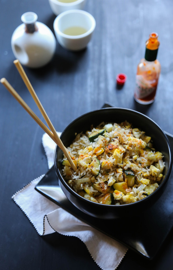 fried rice veggie bowls www.climbinggriermountain.com I