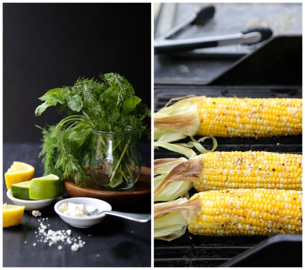 grilled shawarma corn with fresh dill II