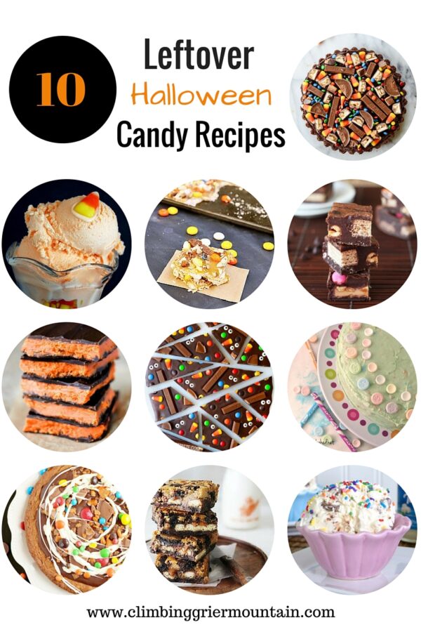 10 Leftover Halloween Candy Recipes www.climbinggriermountain.com