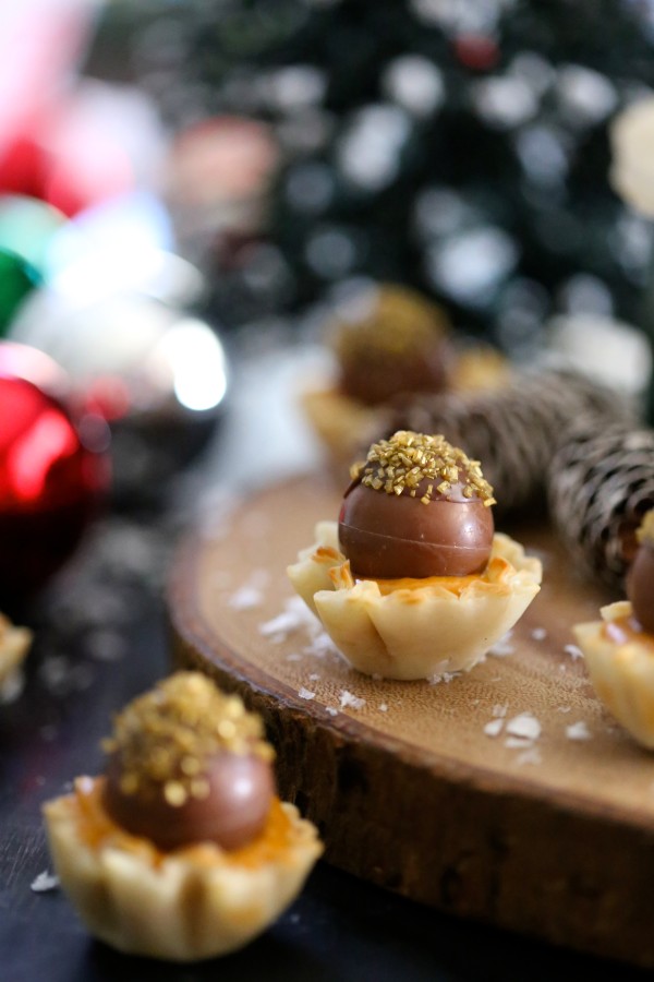 Pumpkin Spice Tarts with Milk Chocolate Truffles www.climbinggriermoutain.com III