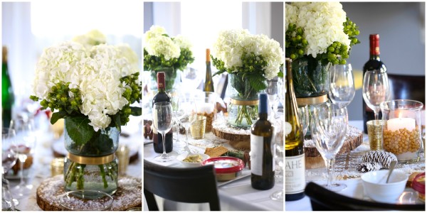 how to host a hummus & wine pairing party table