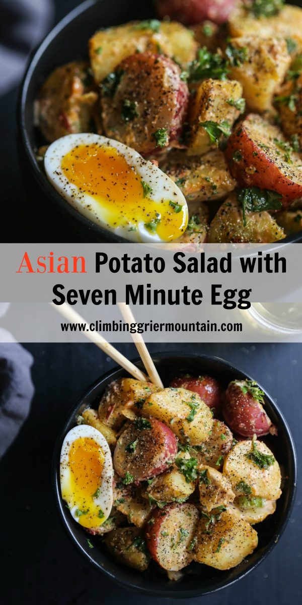 Asian Potato Salad with Seven Minute Egg