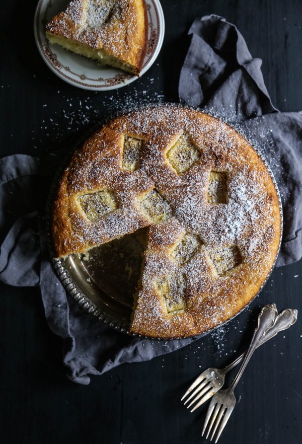 Easy Grilled Pineapple Ricotta Cake www.climbinggriermountain.com