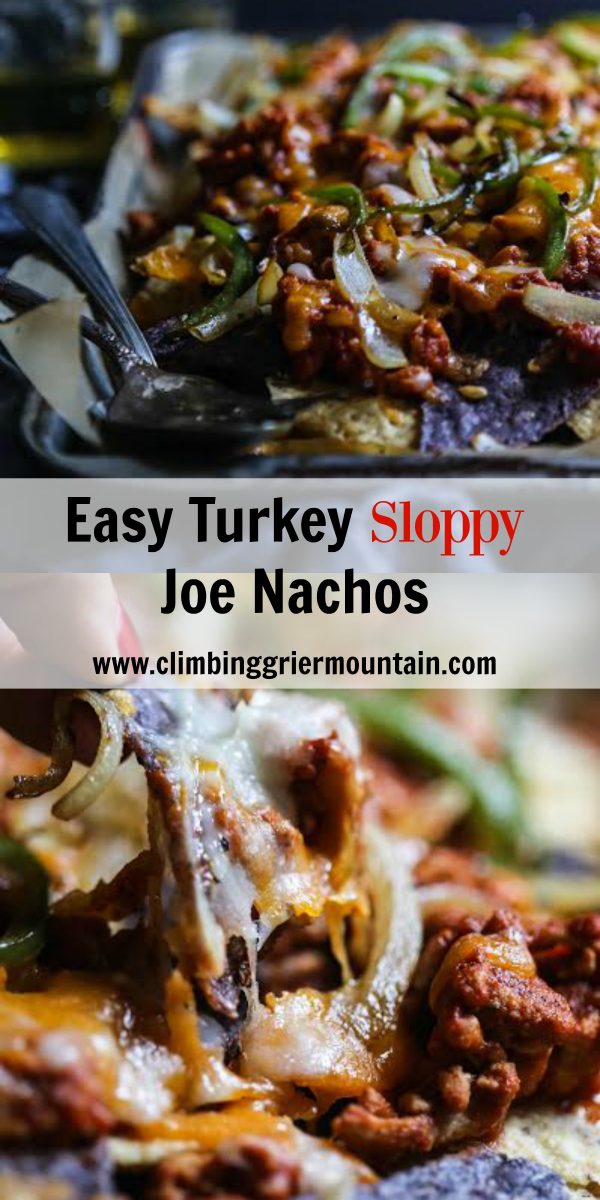 Easy Turkey Sloppy Joe Nachos