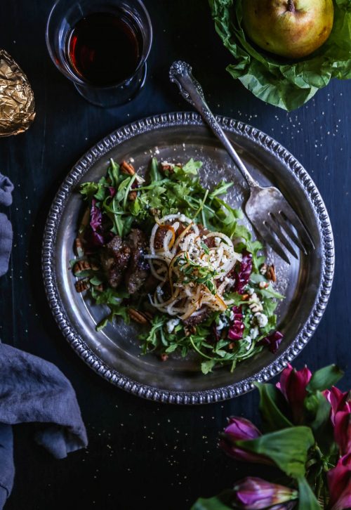 sesame-steak-salad-with-spiralized-pears-www-climbinggriermountain-com