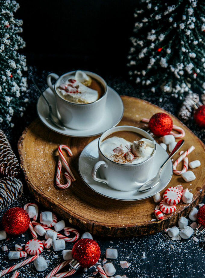 Peppermint White Chocolate Latte - The Curious Plate