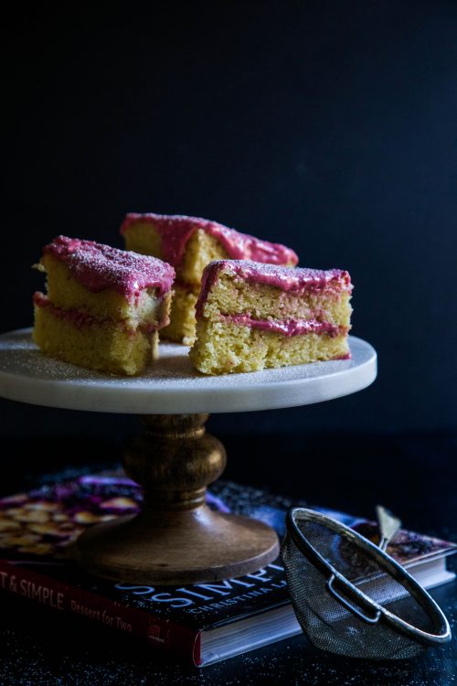 Hot Pink Raspberry Cake www.climbinggriermountain.com