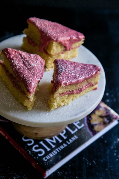 Hot Pink Raspberry Cake www.climbinggriermountain.com II