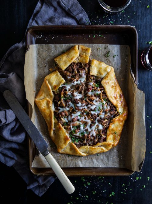 Turkish Lamb Galette