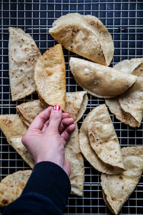 Loaded Carnitas Puffed Tacos