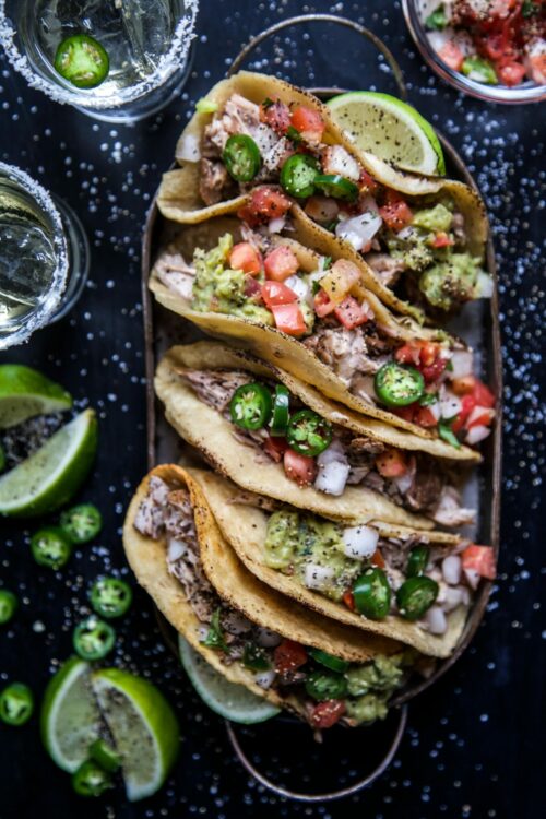 Loaded Carnitas Puffed Tacos