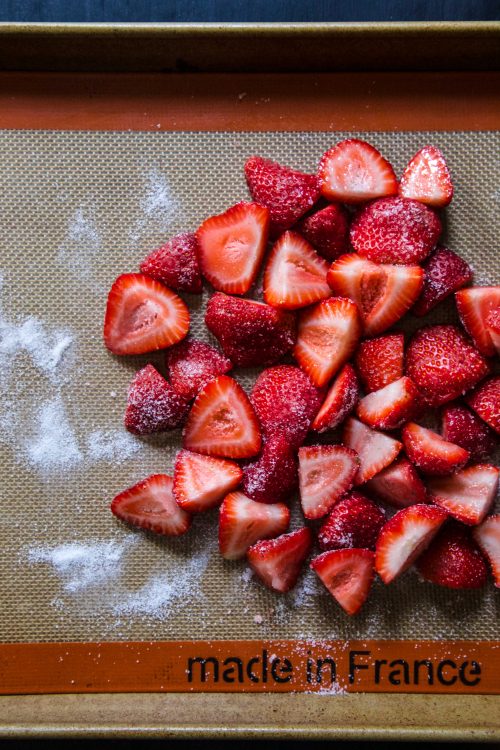 Roasted Strawberry and Rosé Margarita 