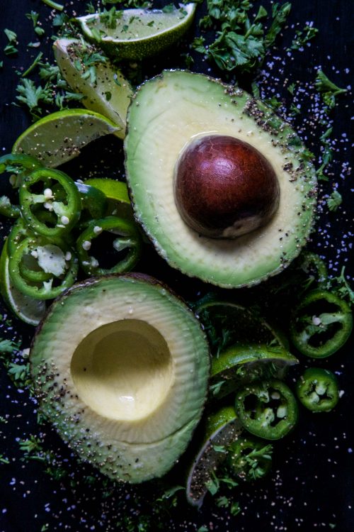 Salsa Verde Pulled Pork Avocado Toasts