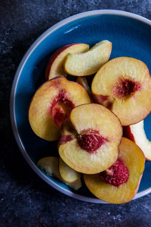 Kombucha Peach Rum Punch