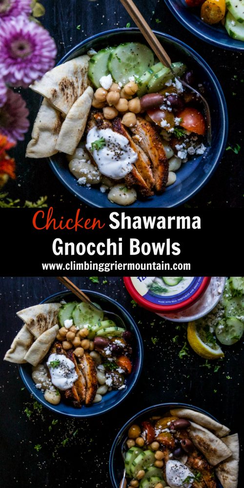 Chicken Shawarma Gnocchi Bowls