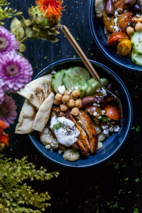 Chicken Shawarma Gnocchi Bowls