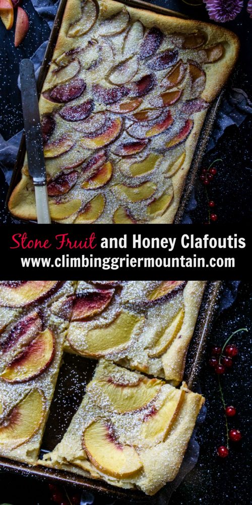 Stone Fruit and Honey Clafoutis