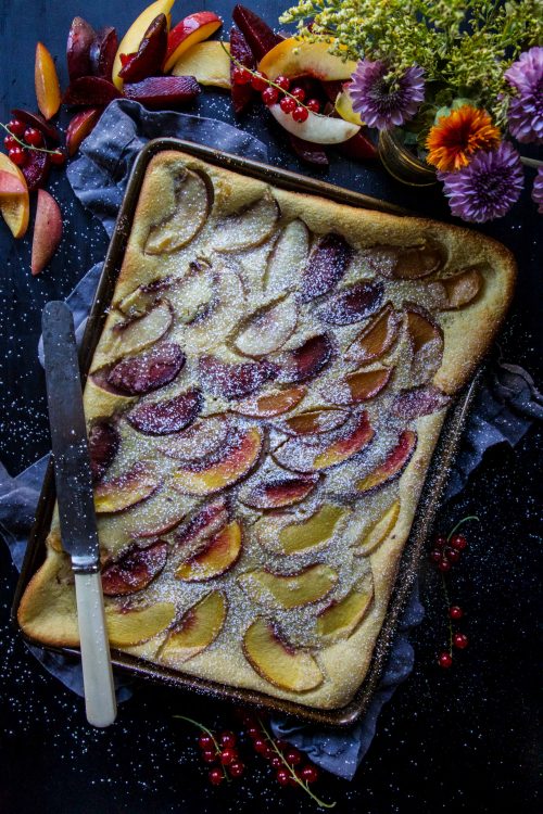 Stone Fruit and Honey Clafoutis