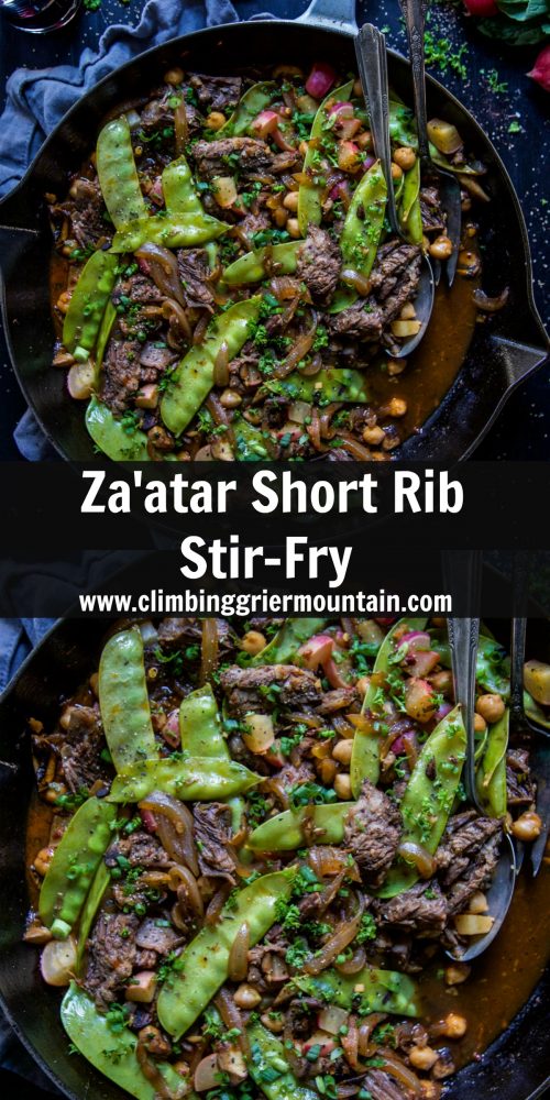 Za'atar Short Rib Stir-Fry