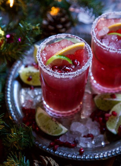 Ginger Pomegranate Paloma