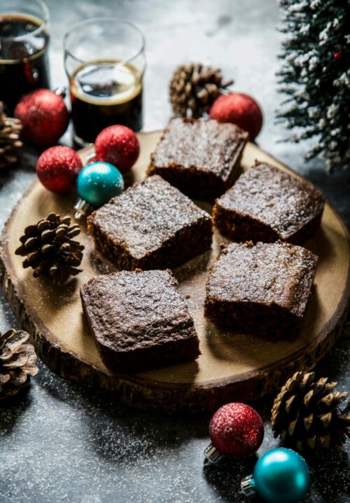 Gingerbread Stout Squares