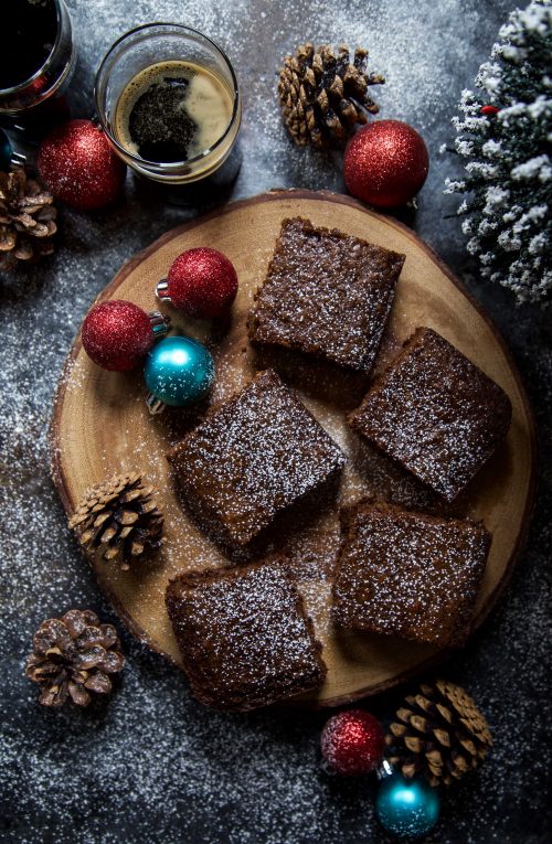 Gingerbread Stout Squares